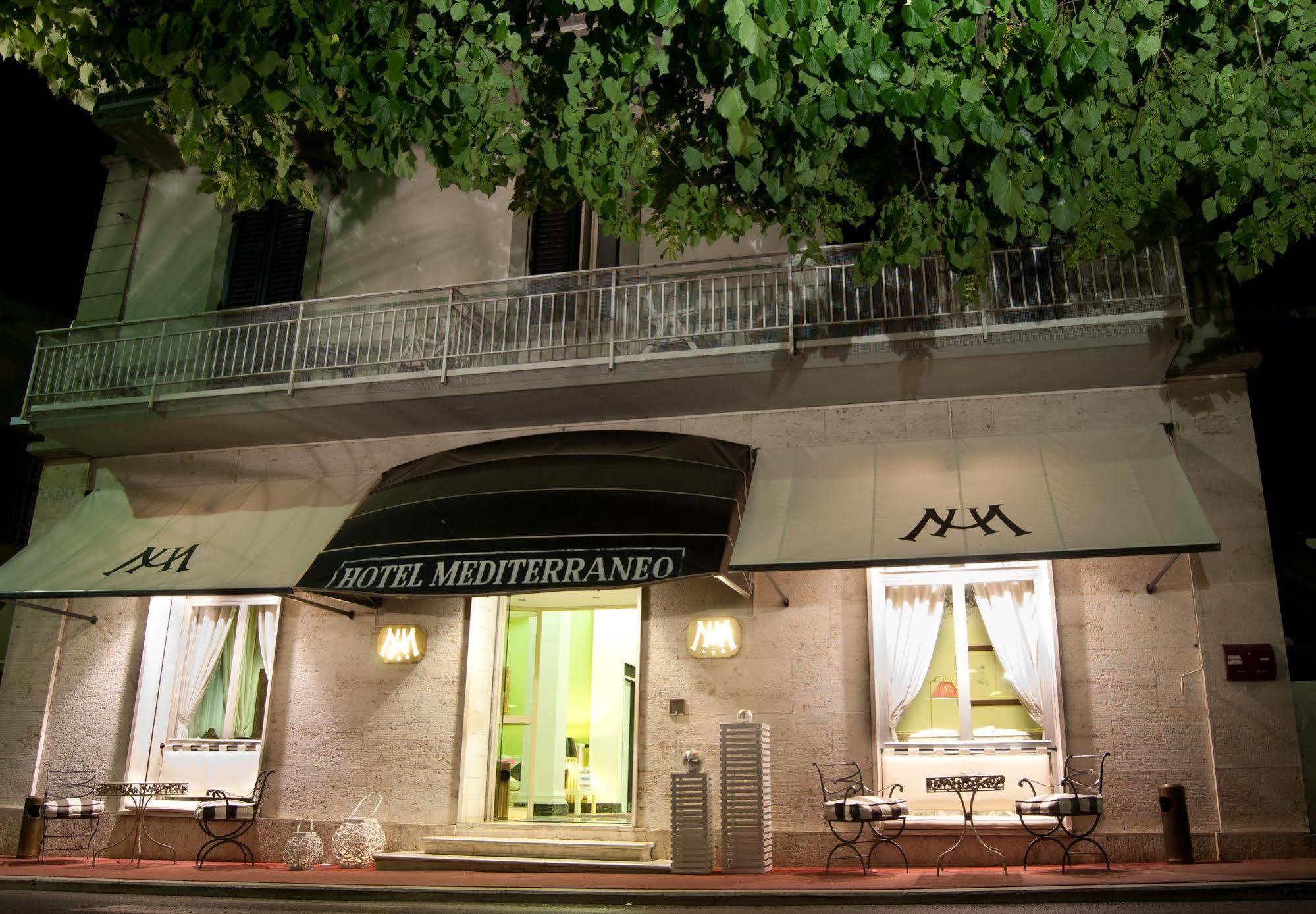 Hotel Mediterraneo Montecatini Terme Exterior foto